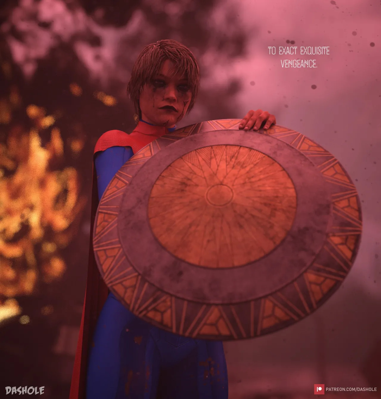 [Dashole] Power Girl (Justice League)