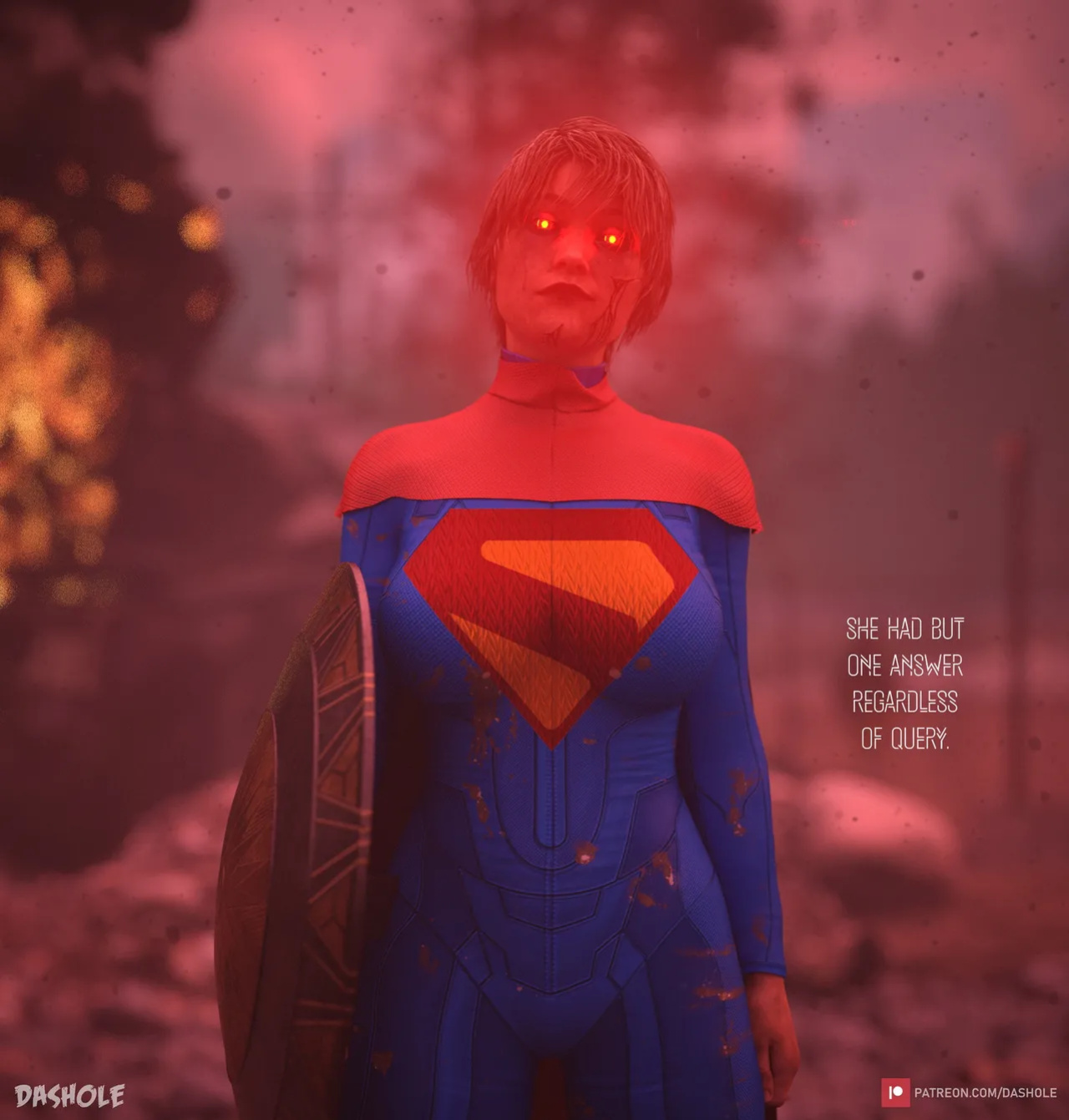 [Dashole] Power Girl (Justice League)