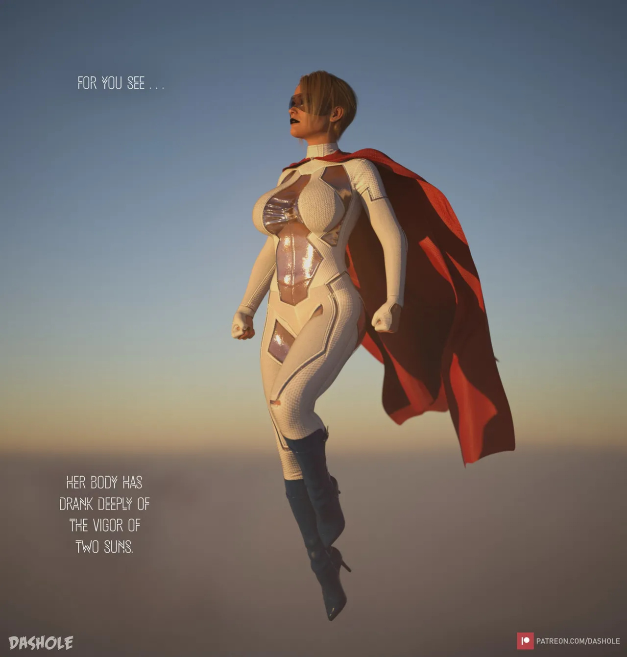 [Dashole] Power Girl (Justice League)