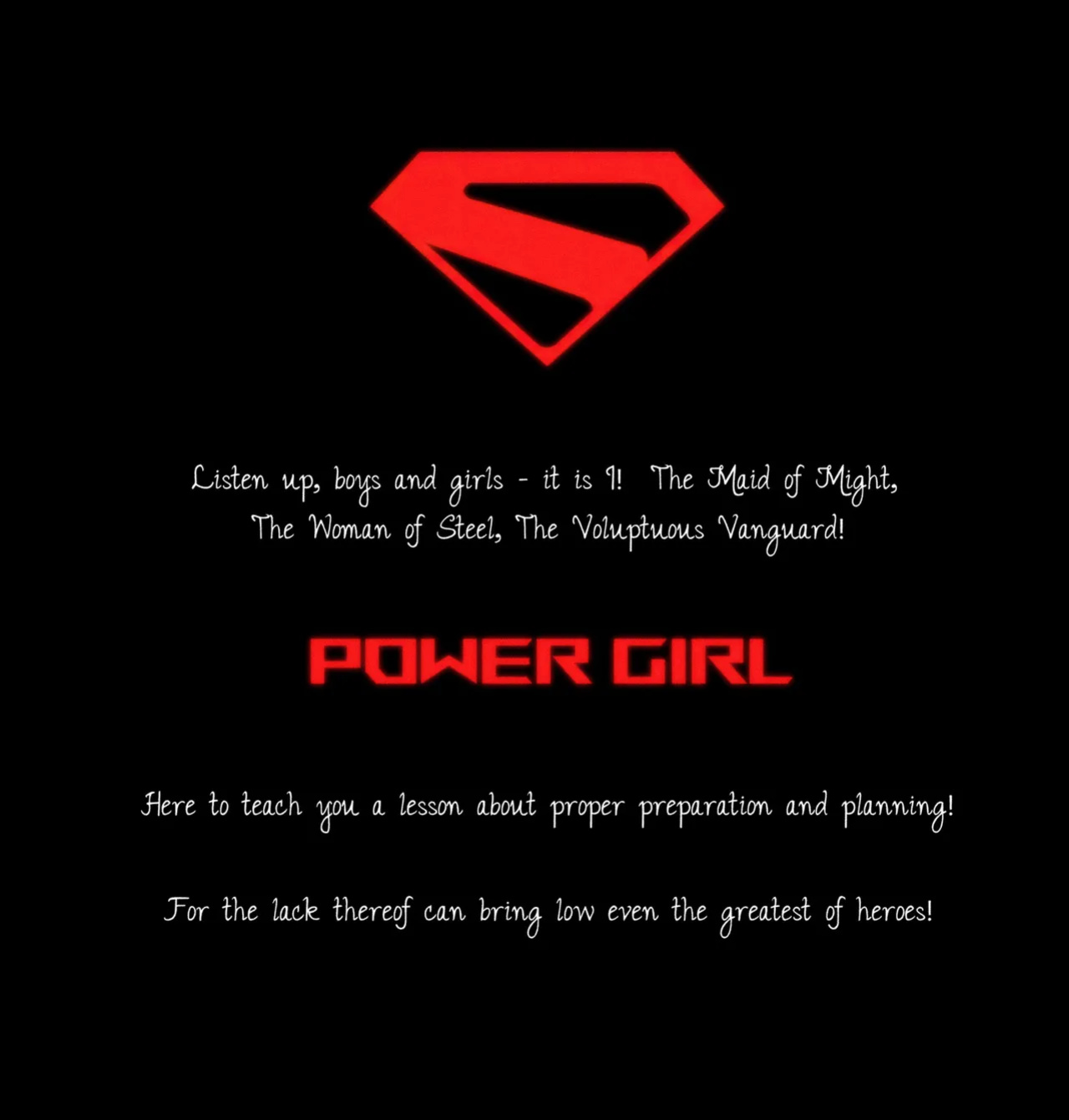 [Dashole] Power Girl (Justice League)