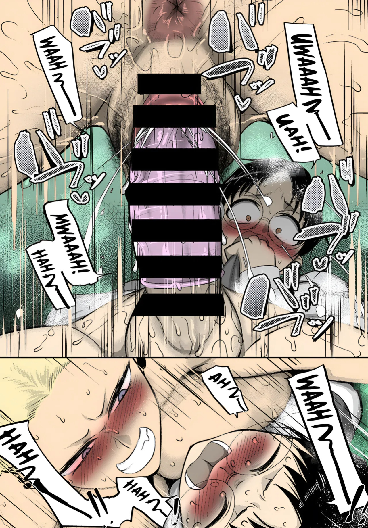 [Yamamoto Zenzen] Aragae! Kinnikujyo no Mount position!! | Resist! A Muscular Woman's Mount Position!! [Color]