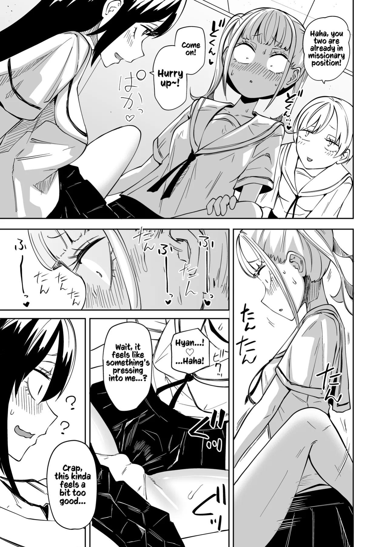 [Mikenekohanten (Sakamoto Kafka)] Chinpo Bare shita Ikioi de Tomodachi Zenin Onaho ni Shichaimashita | After I Was Exposed As A Futanari, I Turned All My Friends Into My Fuckholes! [Kusanuu]