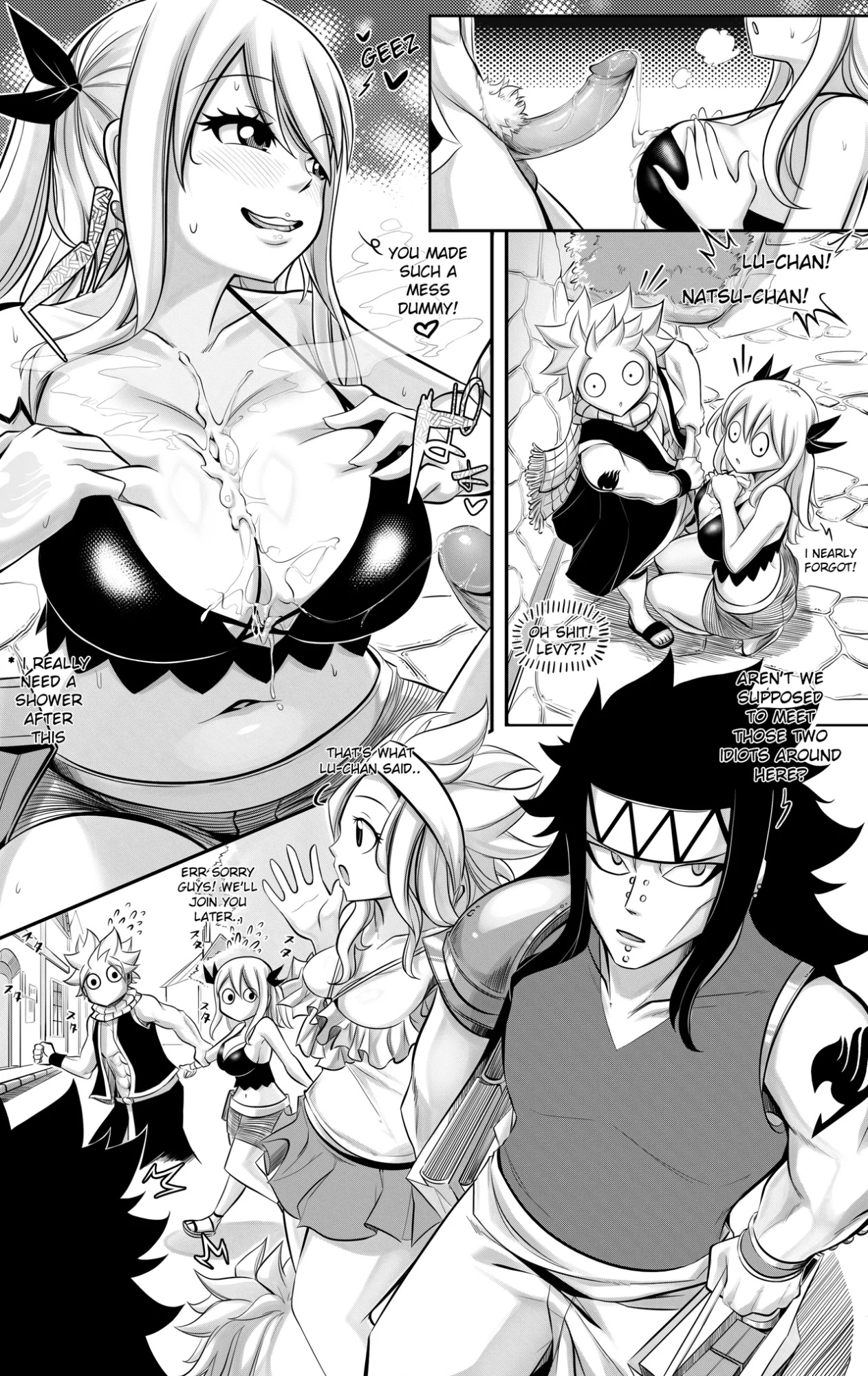 [Joshdinobarney] Public Escapade Remake (Fairy Tail) [Uncensored]