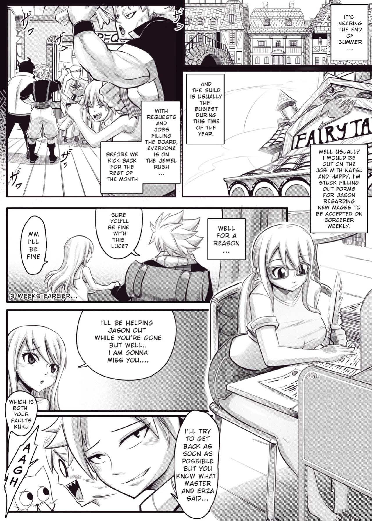 [Joshdinobarney] Fairy Heat 3 Doujin 01-40 (Fairy Tail) [Uncensored]
