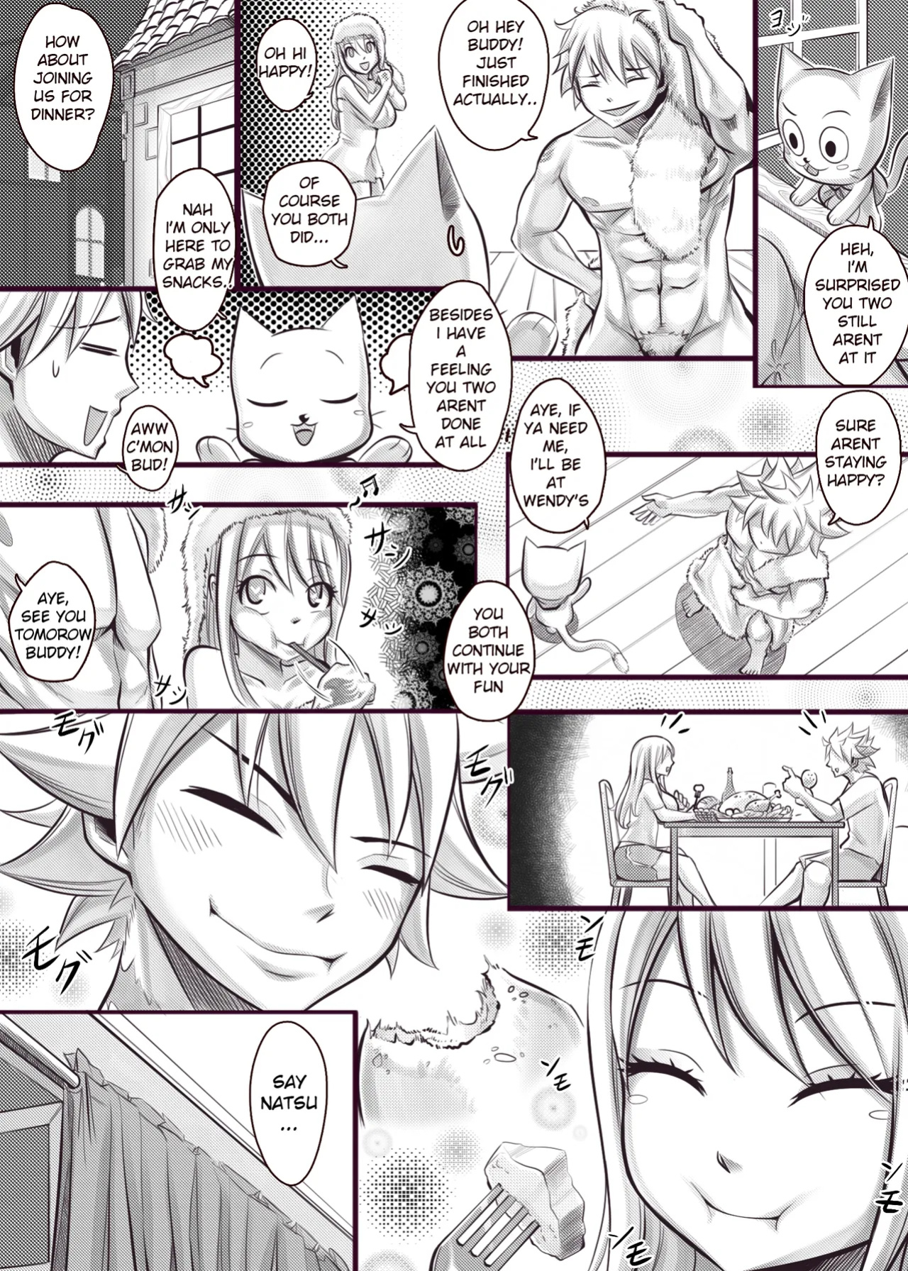 [Joshdinobarney] Fairy Heat 3 Doujin 01-40 (Fairy Tail) [Uncensored]