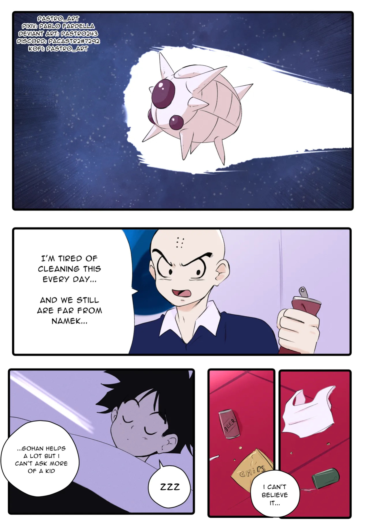 [Pablo Fardella | Pastro-Art] Trip to Namek (Dragon Ball Z)