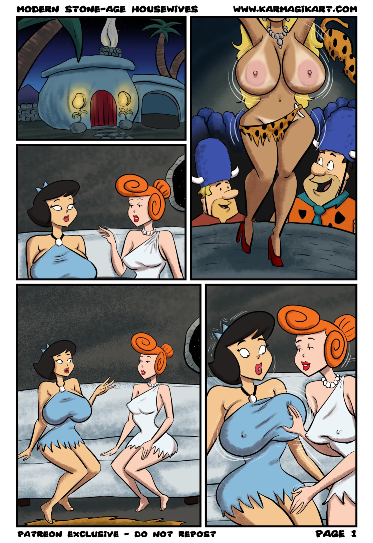 [Karmagik] Modern Stone-Age Housewives (The Flintstones]