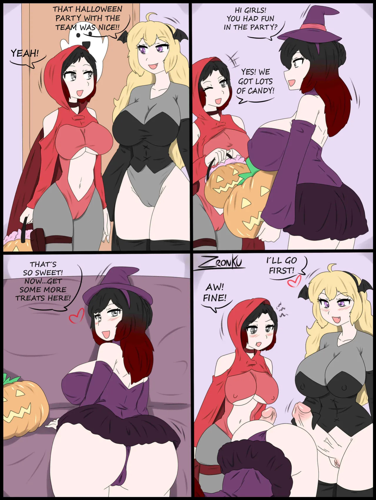 [zronku] Halloween party [english]