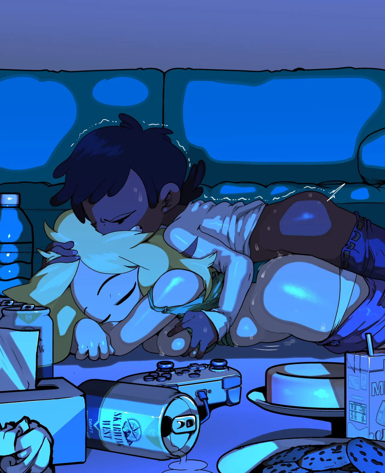Fionna+Marshall Lee (human)