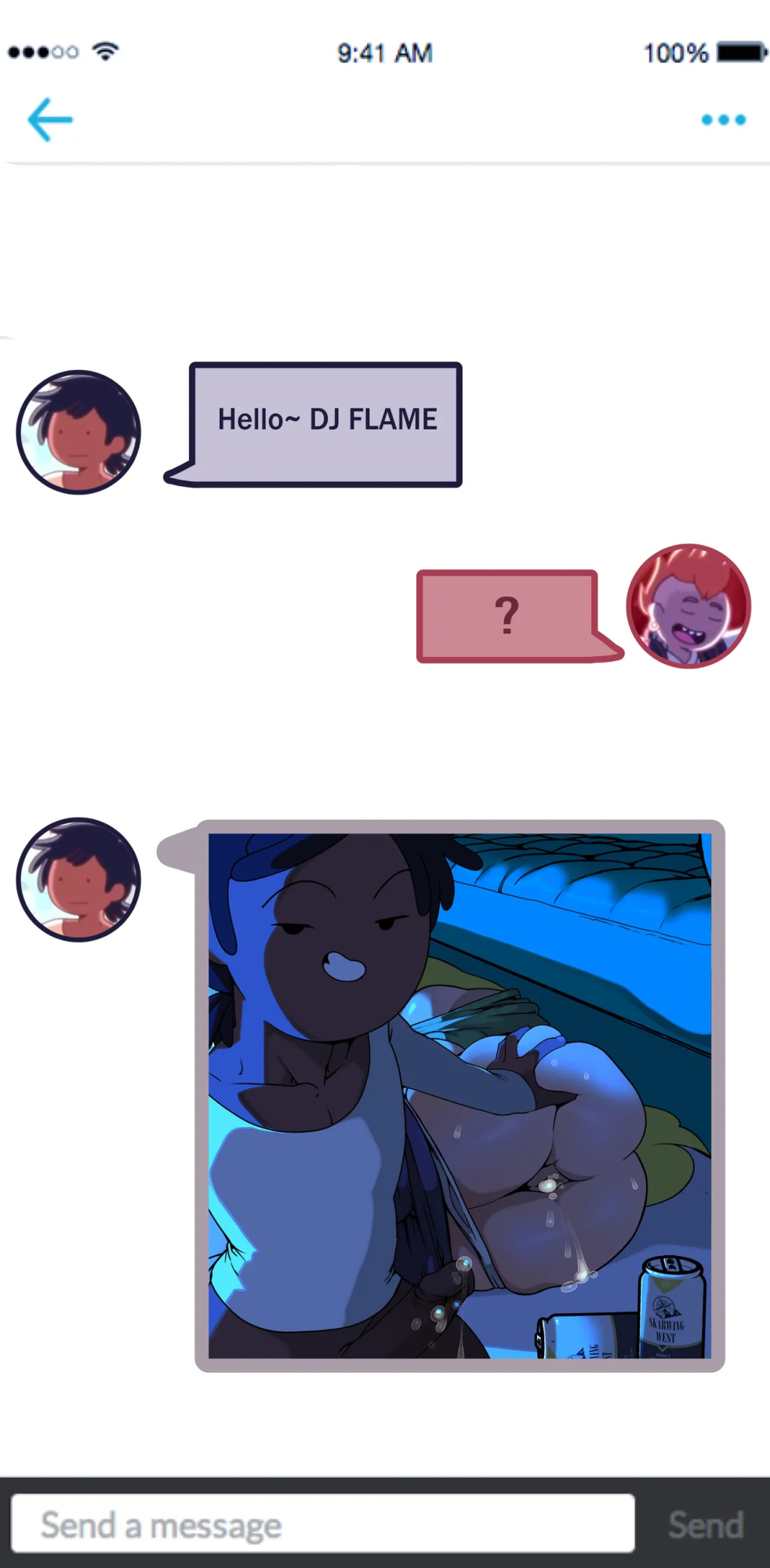 Fionna+Marshall Lee (human)