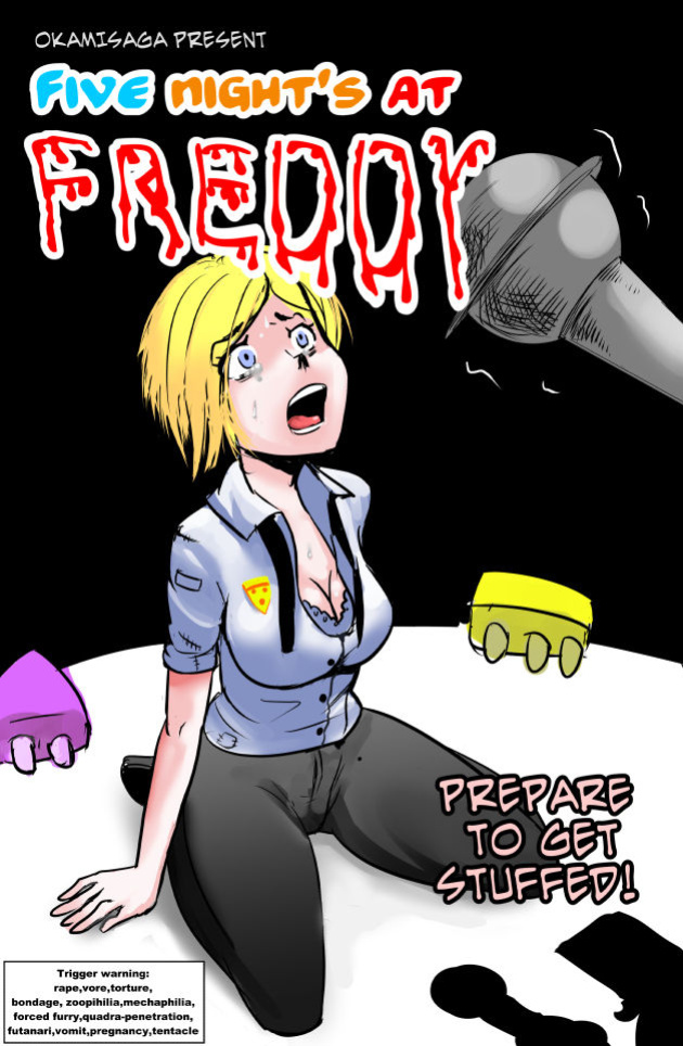 [Okamisaga] A Night At Freddy Jizzbear (Five Nights At Freddy's)