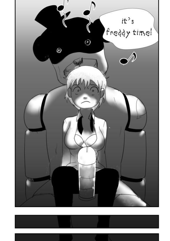 [Okamisaga] A Night At Freddy Jizzbear (Five Nights At Freddy's)
