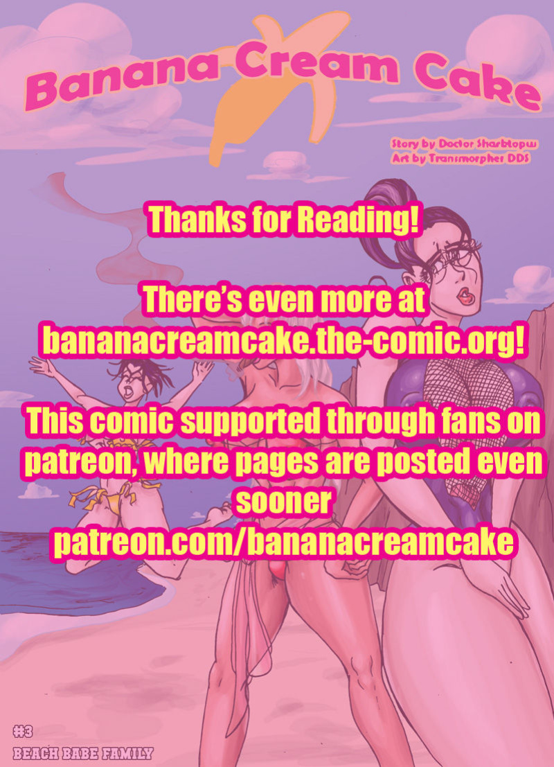 [Dr. Sharktopus & Transmorpher D.D.S.] Banana Cream Cake|Beach Babe Family [ENG]