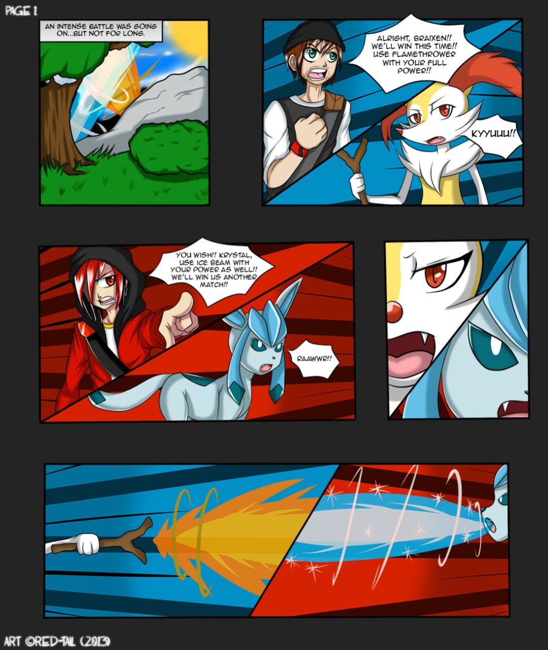[Red-Tail] The Forbidden Flame (Pokemon)