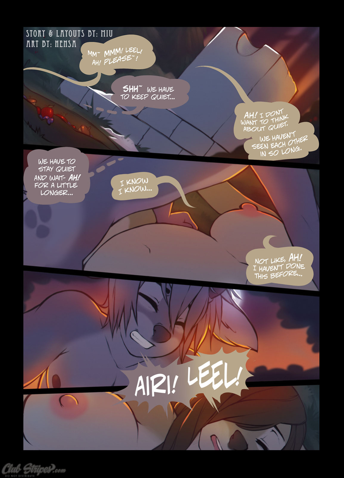 (Clubstripes) [Hensa & Miu] The Woods (In-progress)
