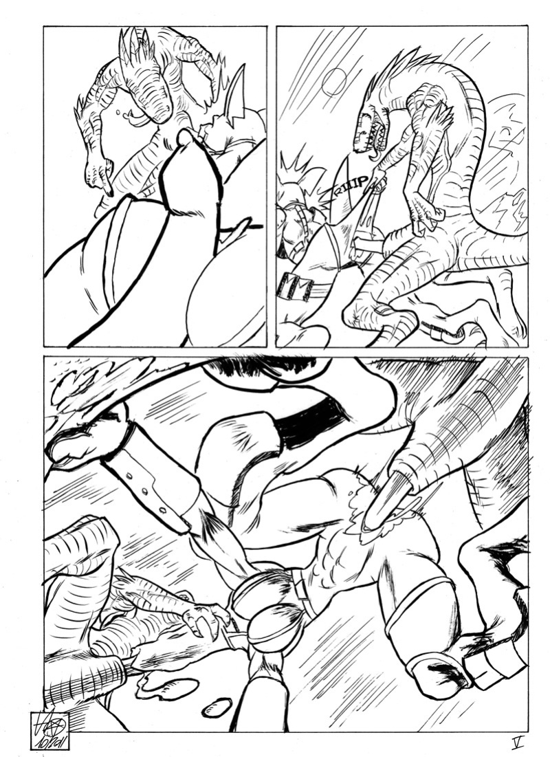 COMIC TITAN AE (ARTIST Horlod)