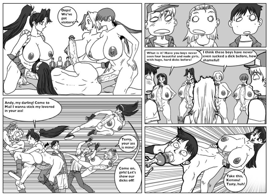 [Garoto Guloso] - King of Fighters Futanari (English, Re-translated)
