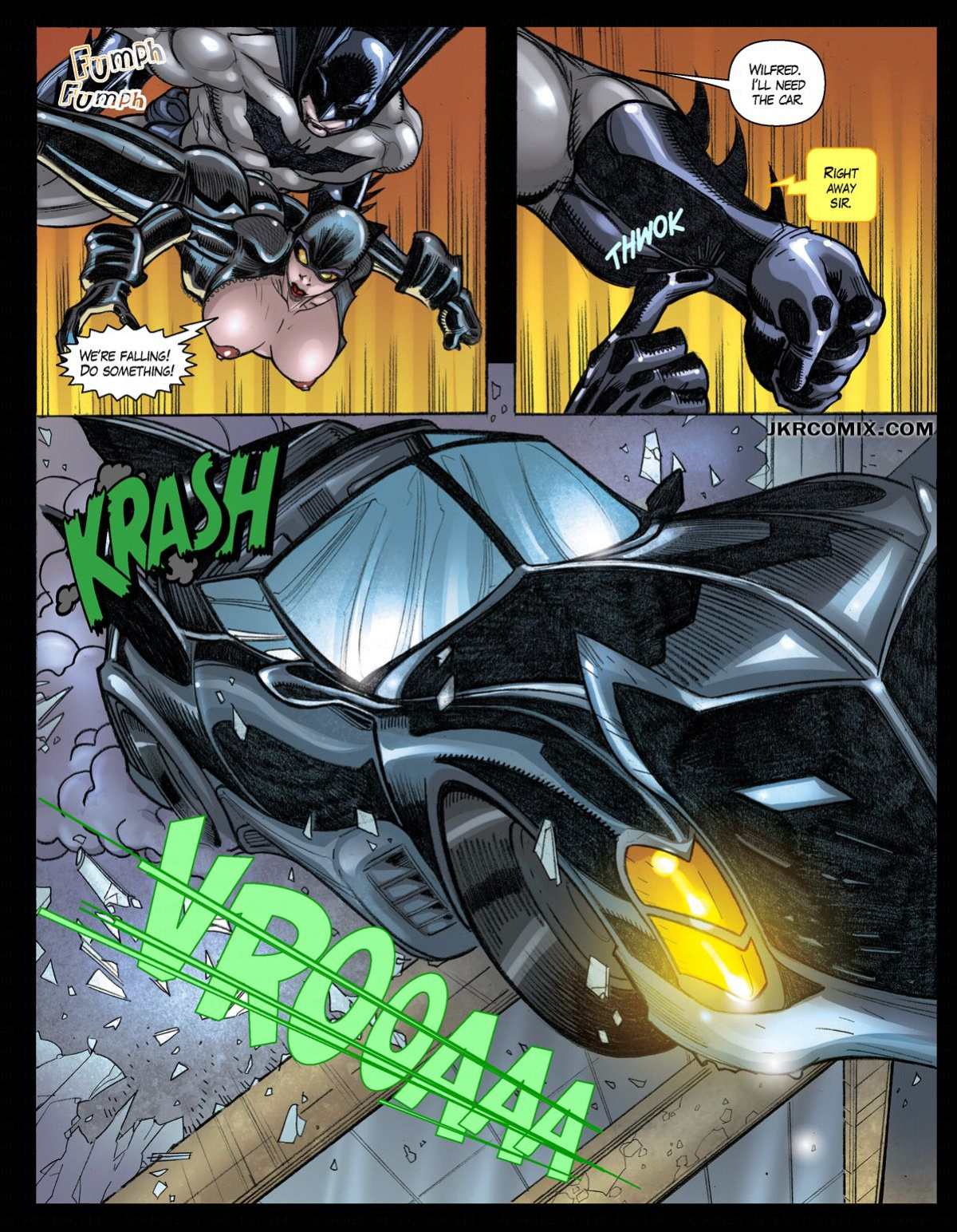 [Cunt, Mai & Grafeletter] The Dark Cock Rises (Batman)