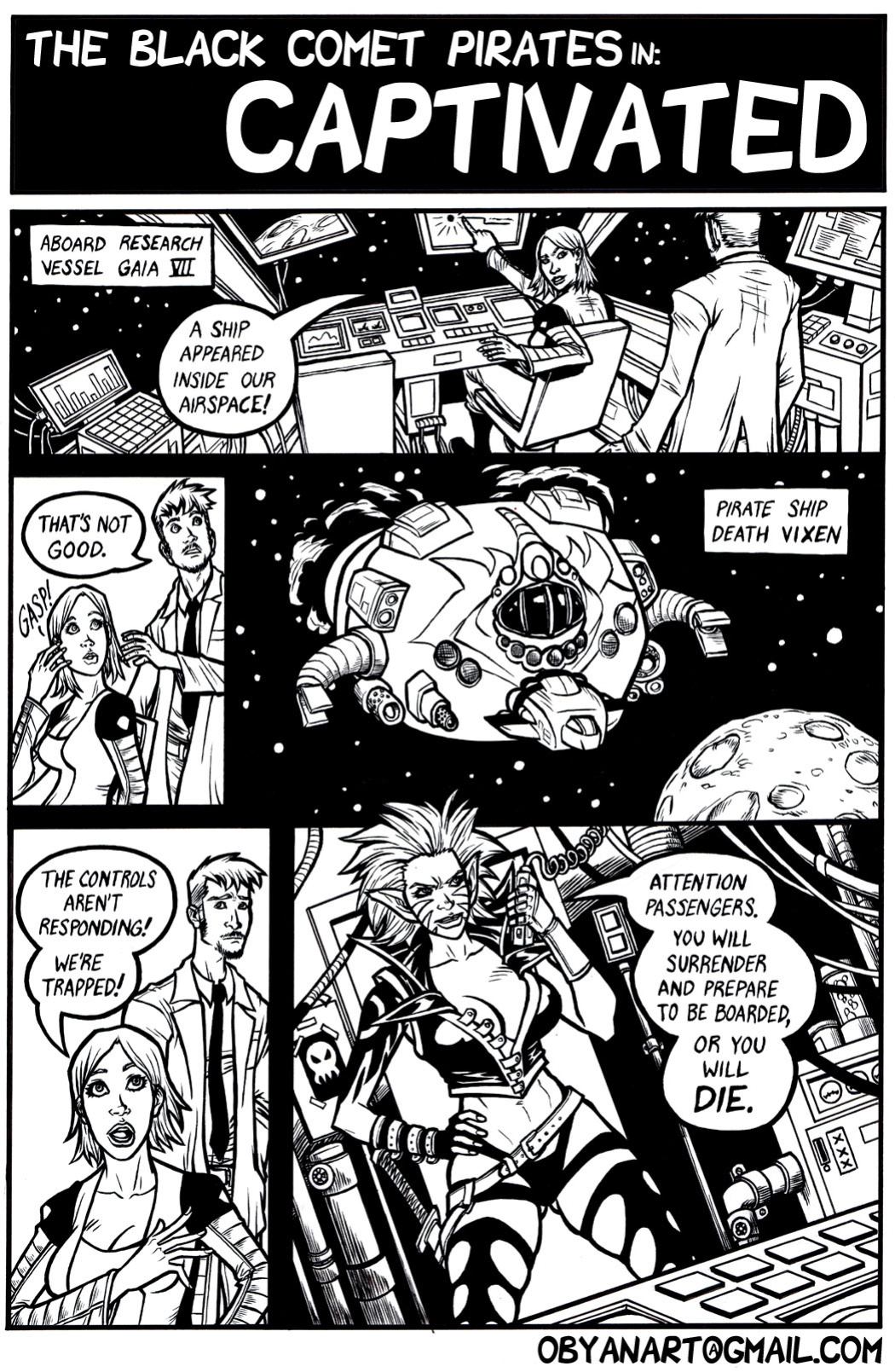 [Obyan] Black Comet Pirates: Captivated