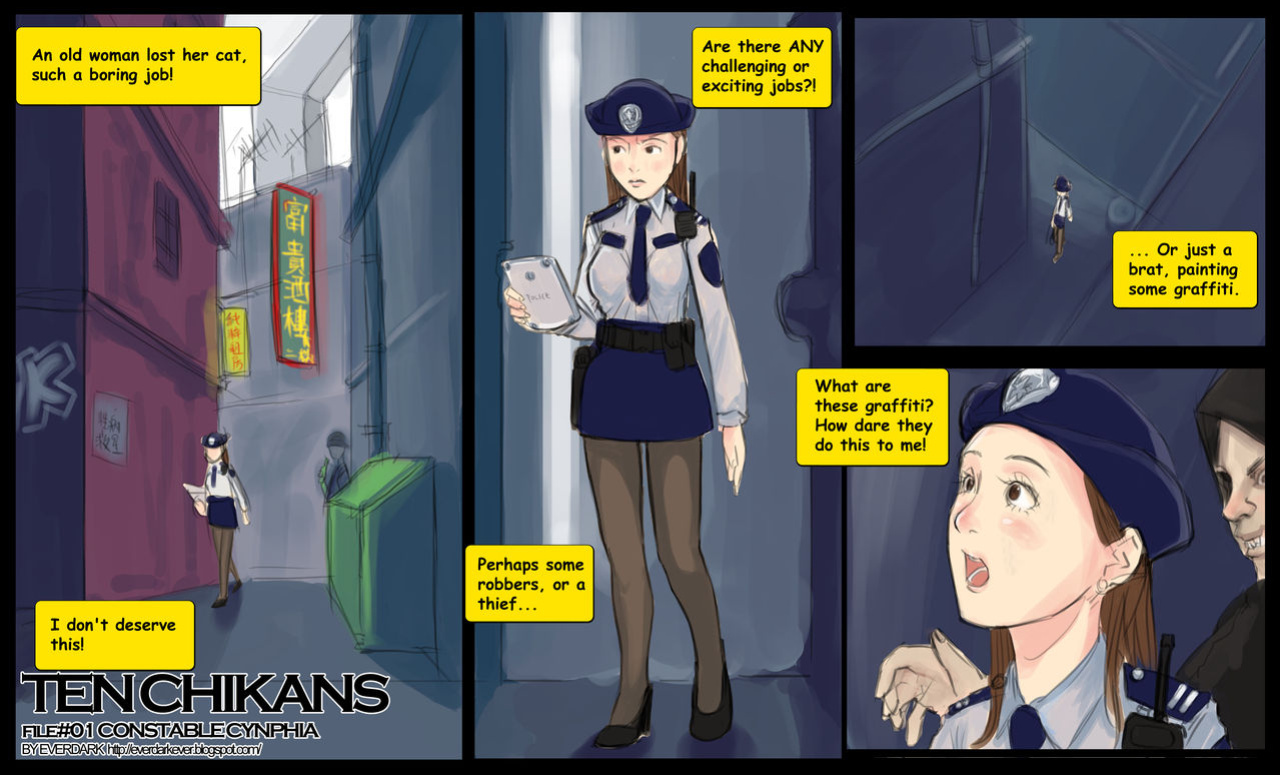 [Everdark] Tenchikans: File#01 Constable Cynphia