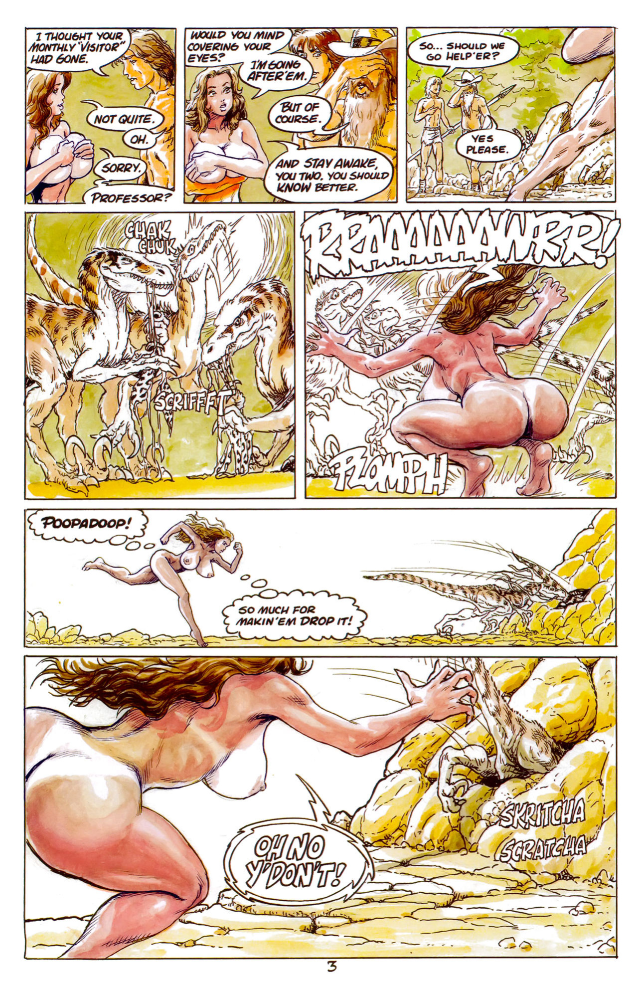 Cavewoman - 20th Anniversary Convention Book