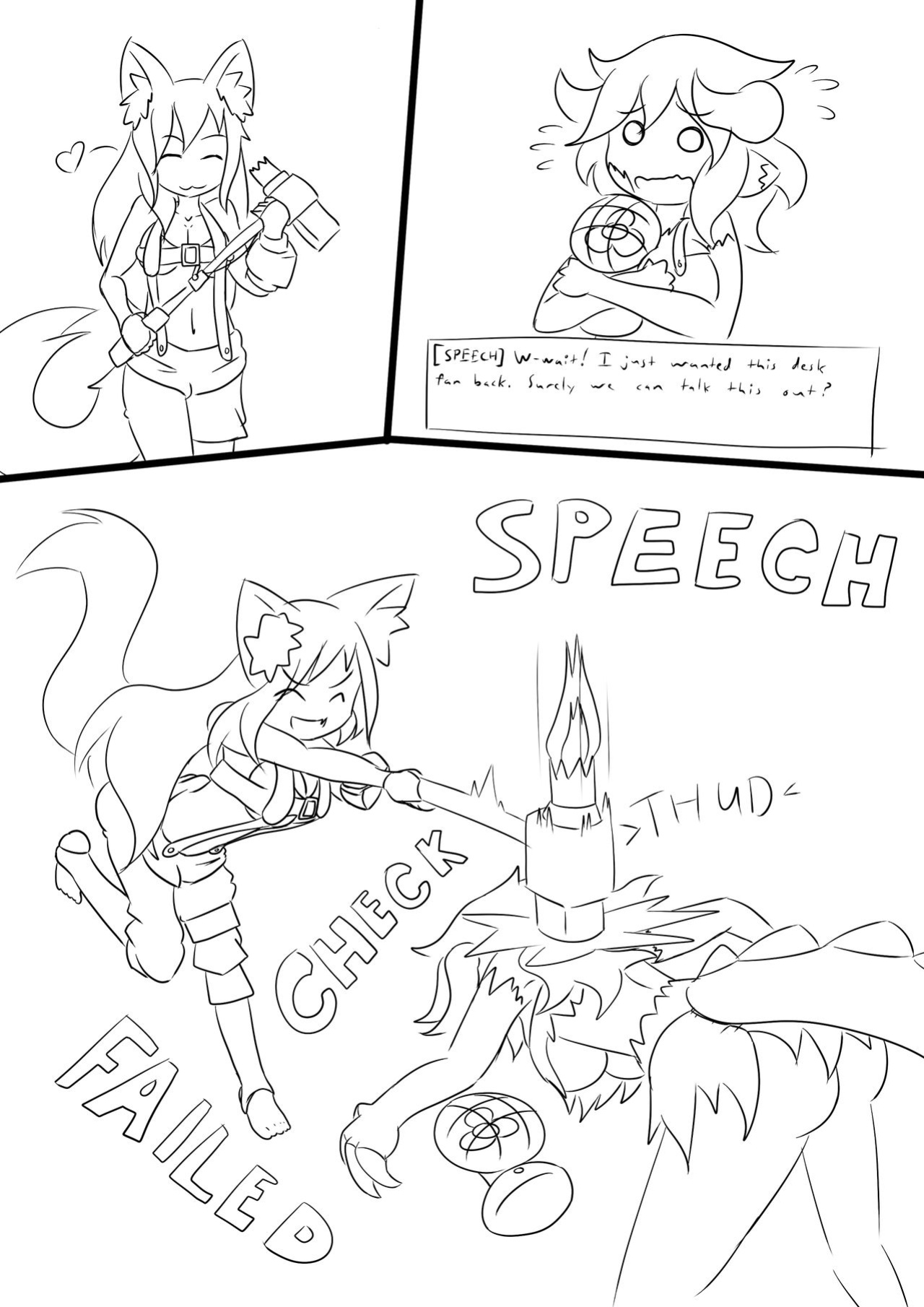[Rayen] Snuggleclaw Attack