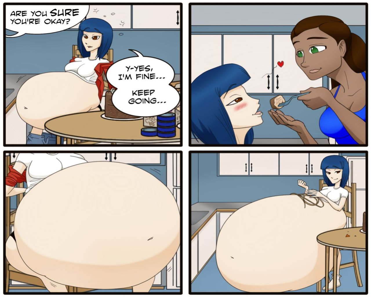 [RiddleAellinea] Weight Gain Wager + Weight Gain Winner