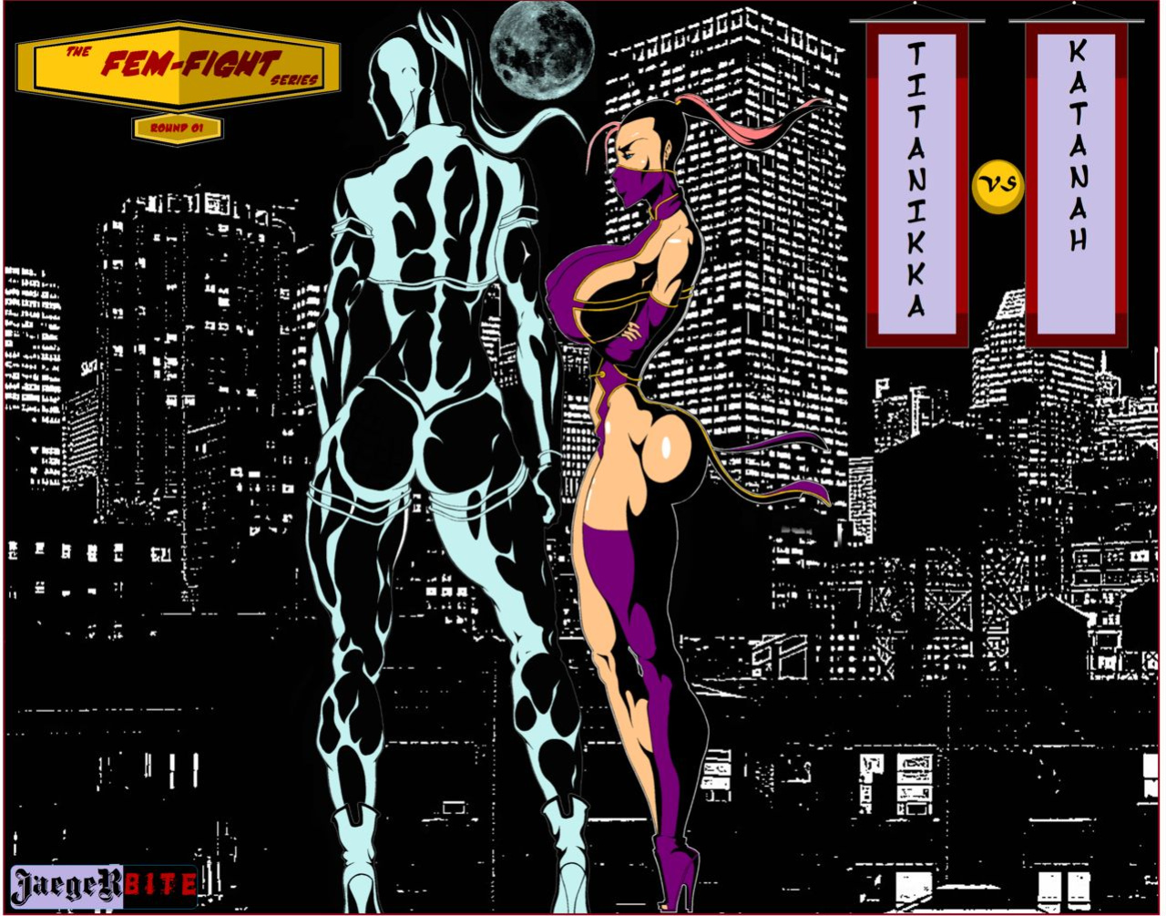 [Jaegerbite] The FemFight Series_Round 01 [Titanikka VS Katanah Pt.1][Updated]