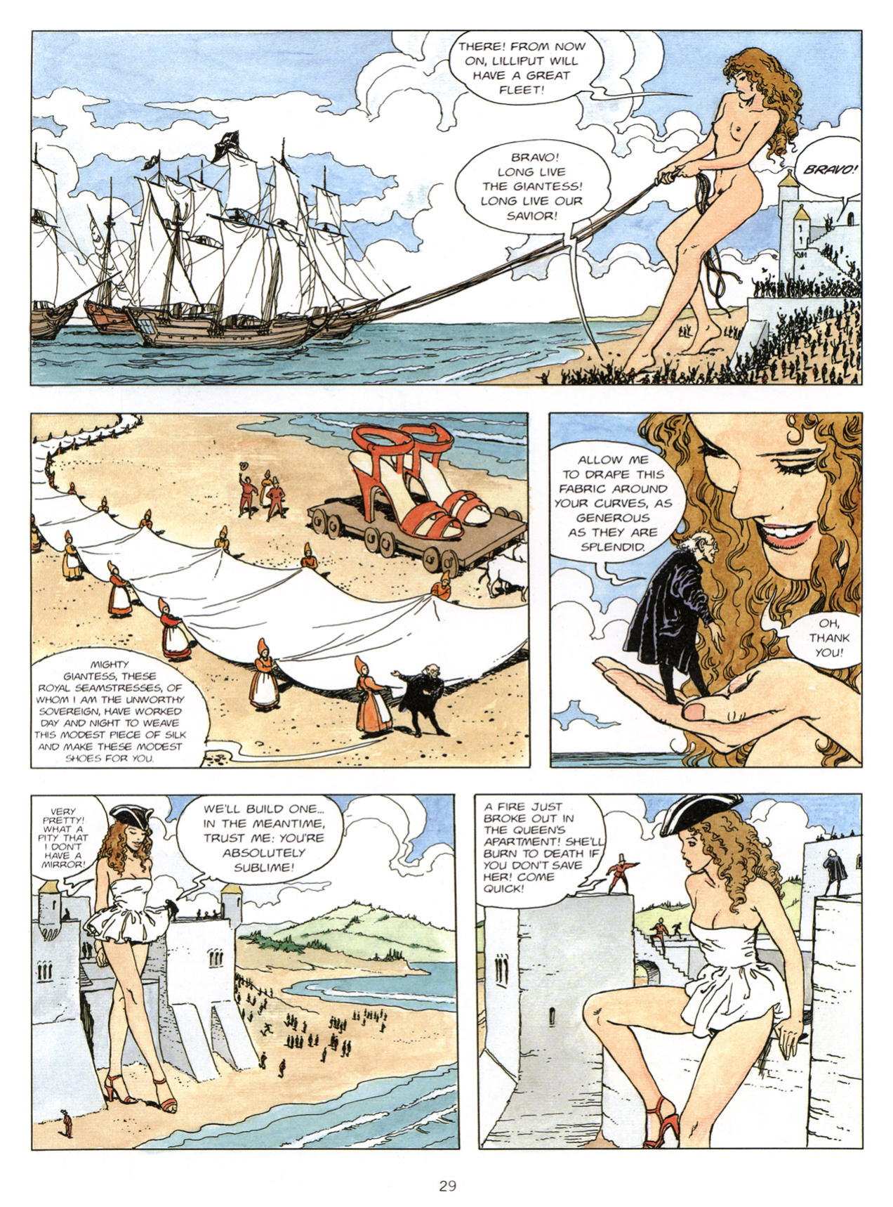 [Milo Manara] Gullivera