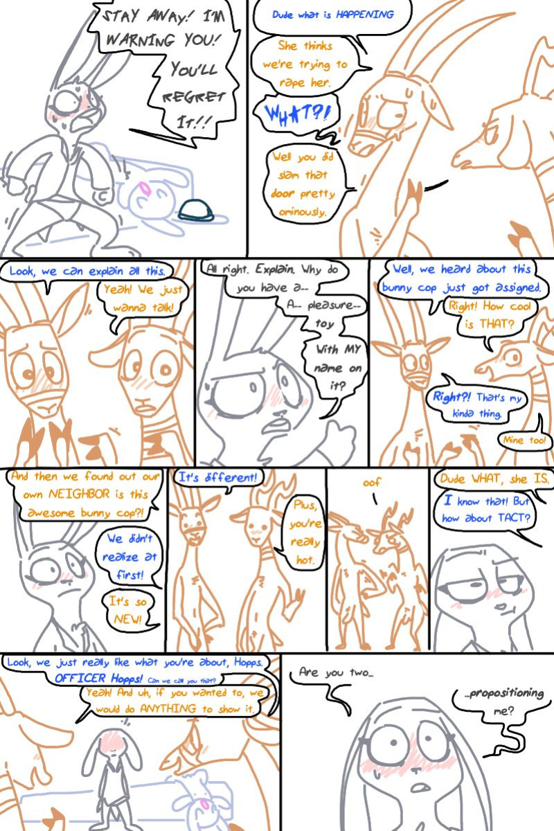 [the weaver] The Neighbors' Toy (Zootopia)