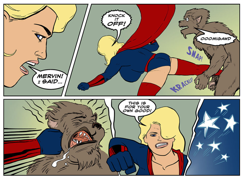 [Darrell San] Blonde Marvel - Mervin The Monster