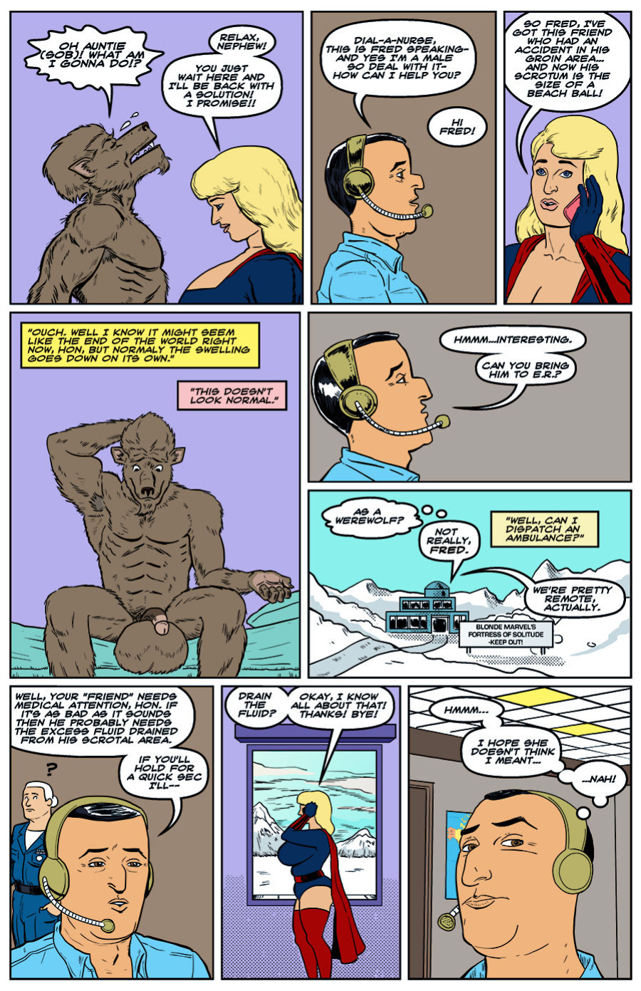 [Darrell San] Blonde Marvel - Mervin The Monster