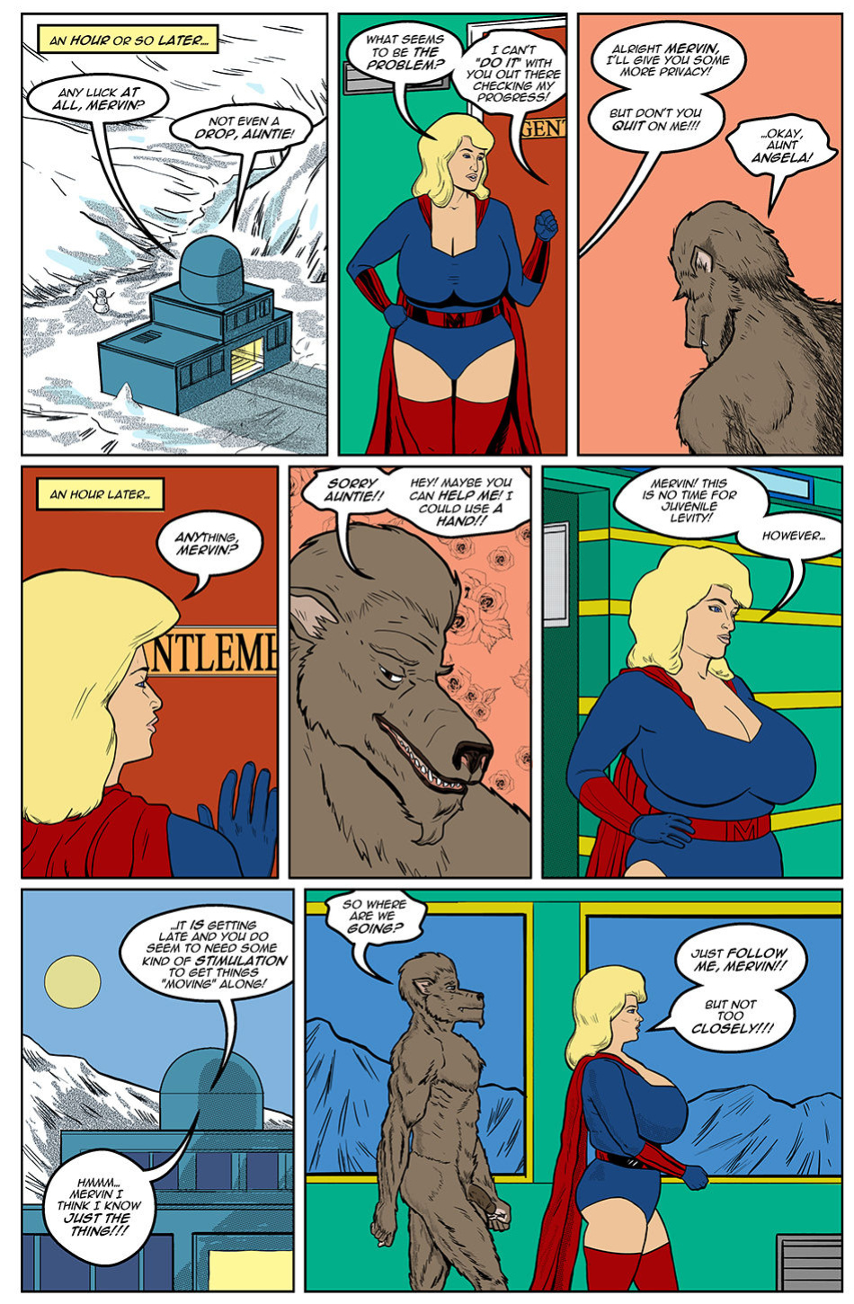 [Darrell San] Blonde Marvel - Mervin The Monster
