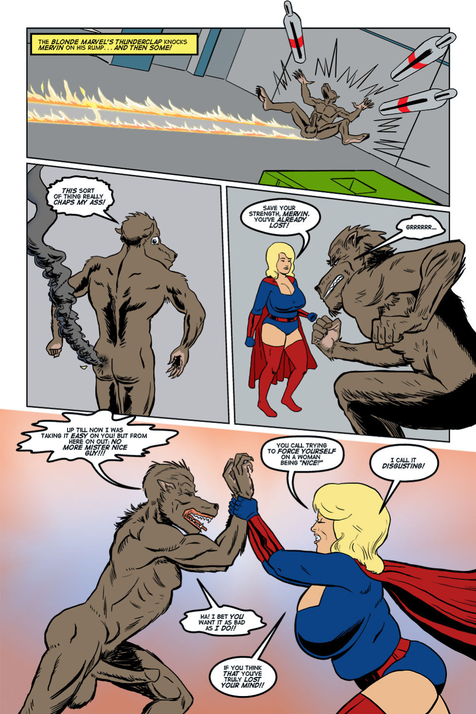 [Darrell San] Blonde Marvel - Mervin The Monster