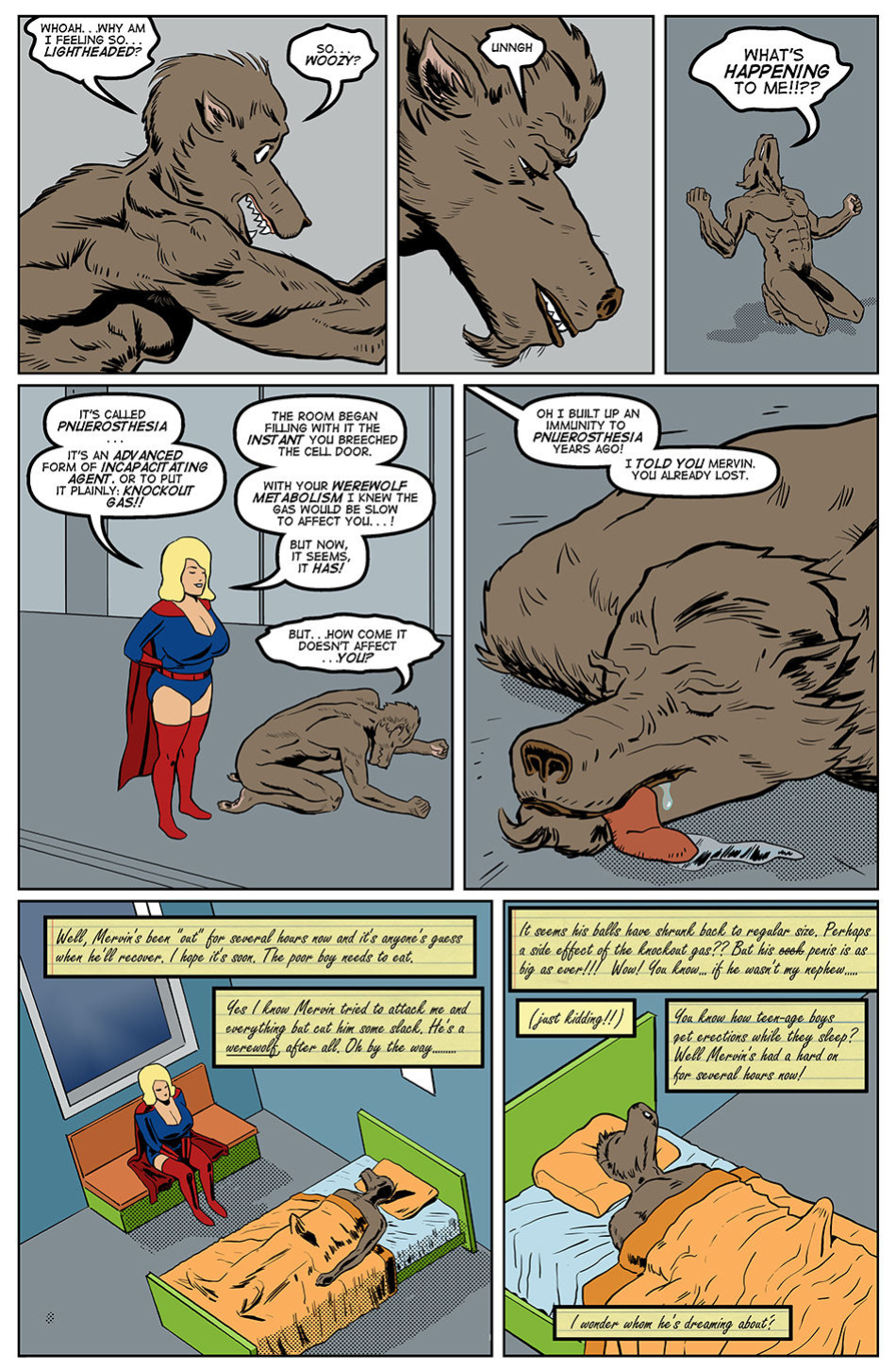 [Darrell San] Blonde Marvel - Mervin The Monster