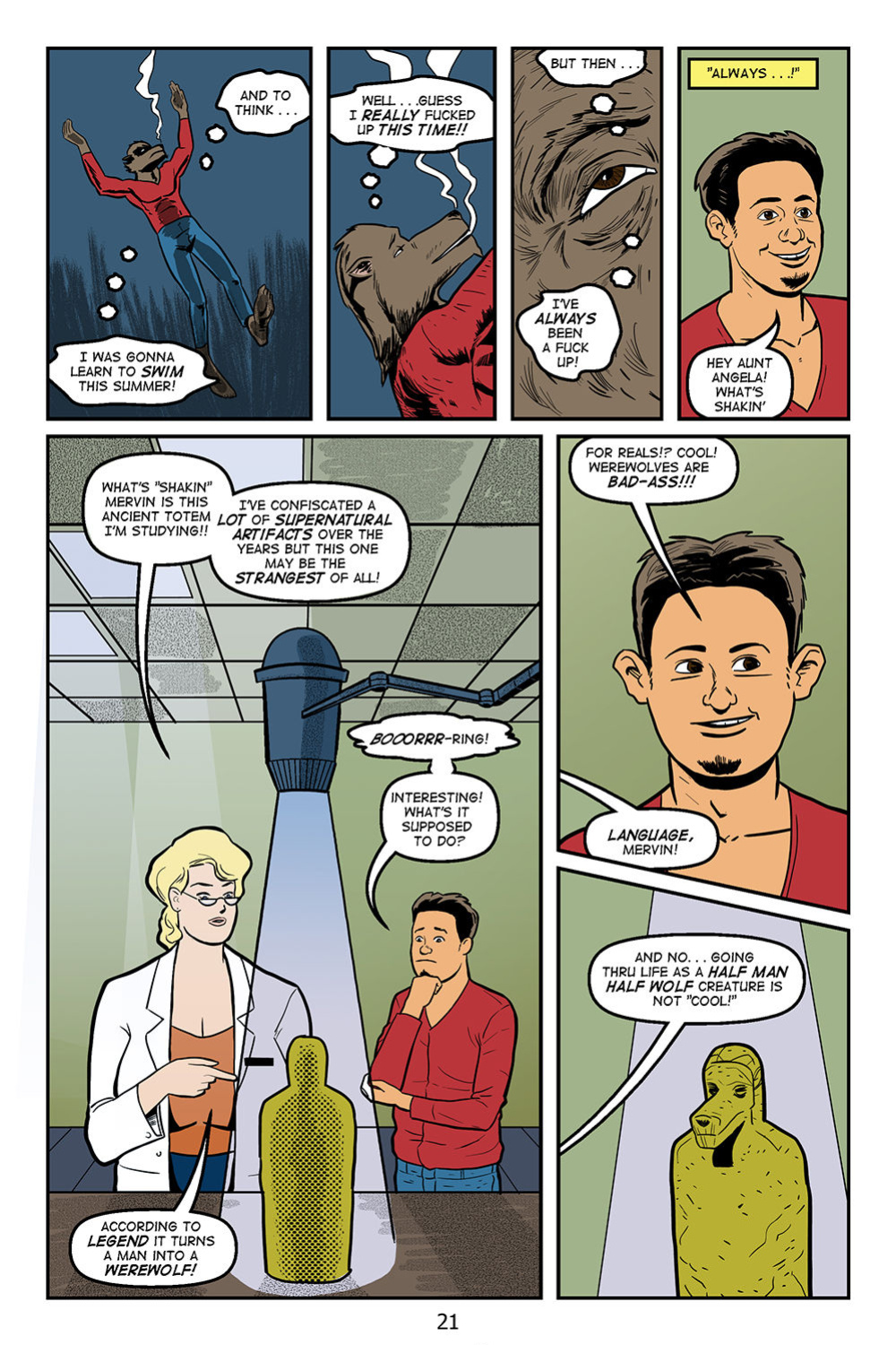 [Darrell San] Blonde Marvel - Mervin The Monster