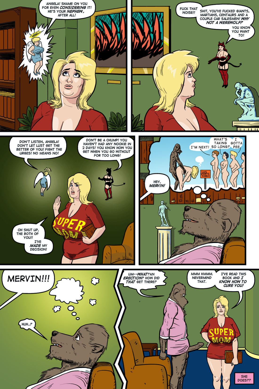 [Darrell San] Blonde Marvel - Mervin The Monster