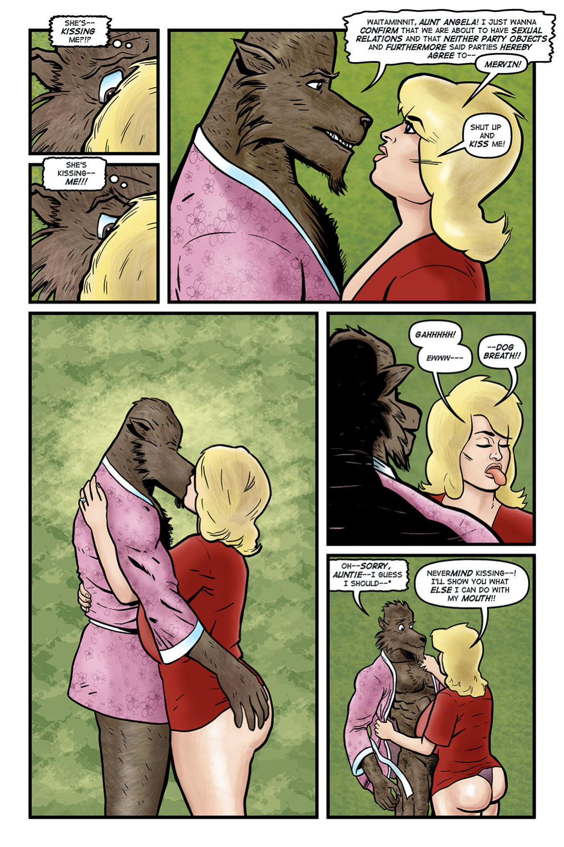 [Darrell San] Blonde Marvel - Mervin The Monster