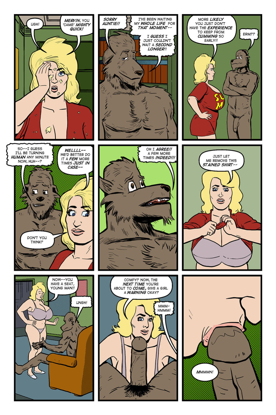[Darrell San] Blonde Marvel - Mervin The Monster