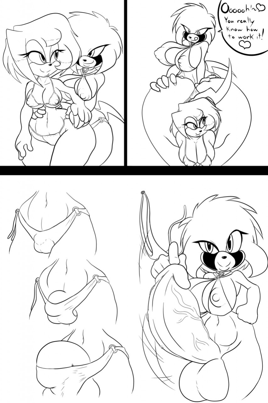[Francois Larouche] Maji and Vivian's Bootylicious Fun