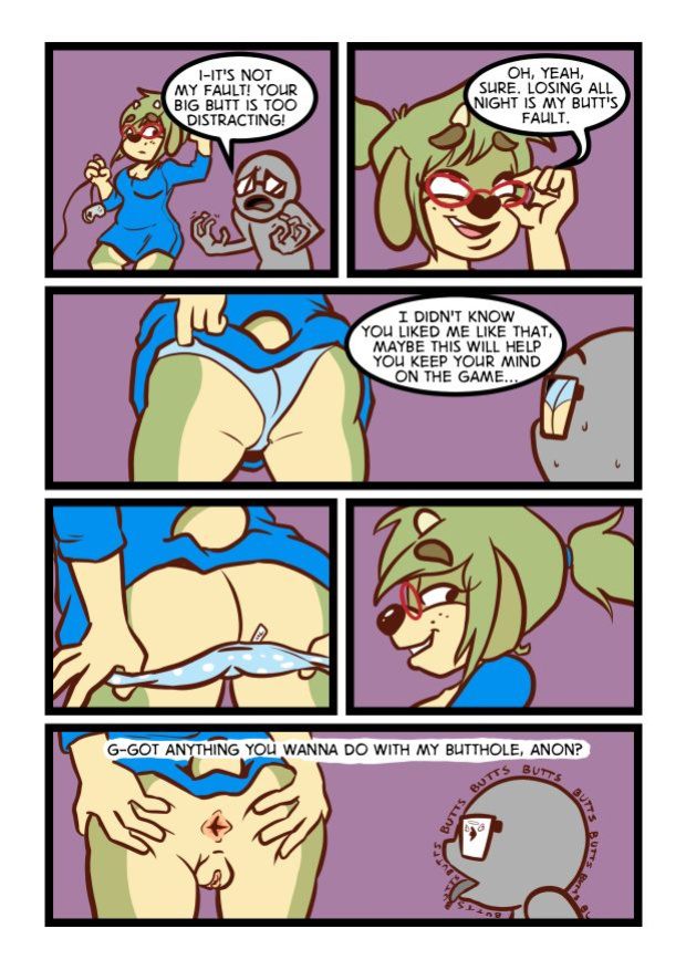 [countdarkhugs] Magical Butt Land