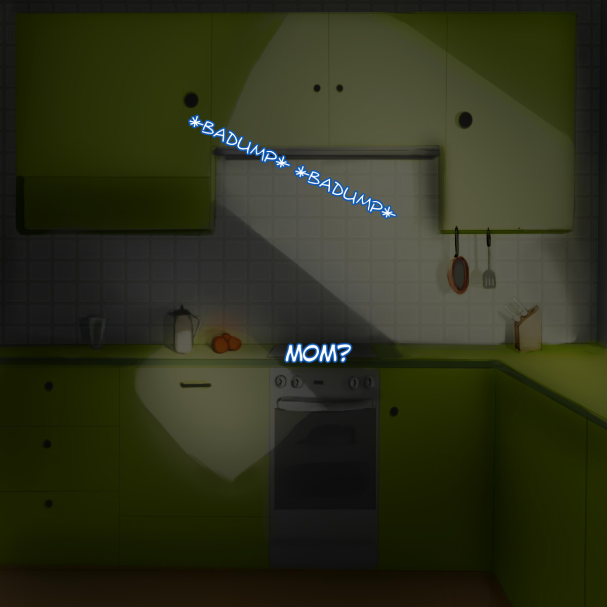 [symebyte] Mom is acting weird tonight.