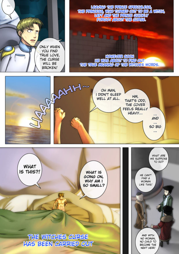 [kibate] The spoiled prince and the witch