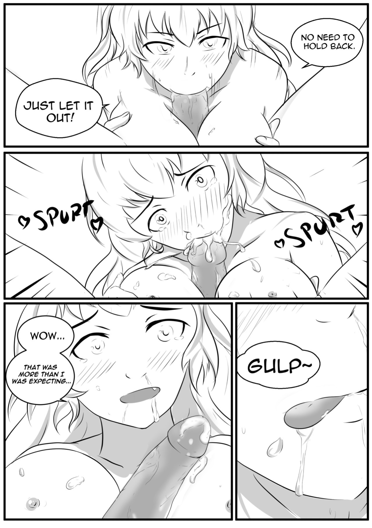 [RWBY ]Hot Spring Sauna with Yang
