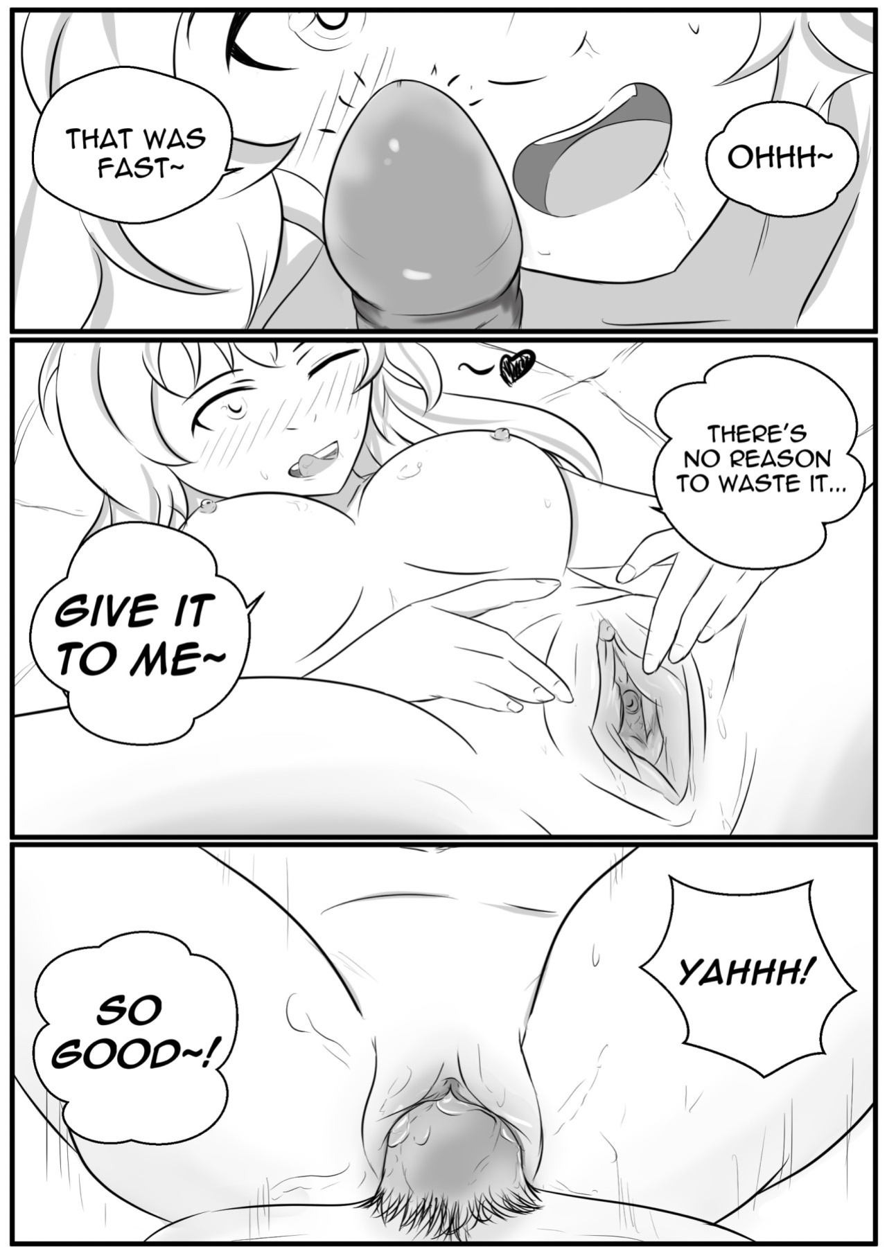 [RWBY ]Hot Spring Sauna with Yang