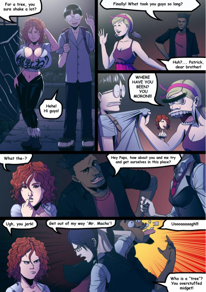 [Mangrowing] Scary Comic Part 1-2
