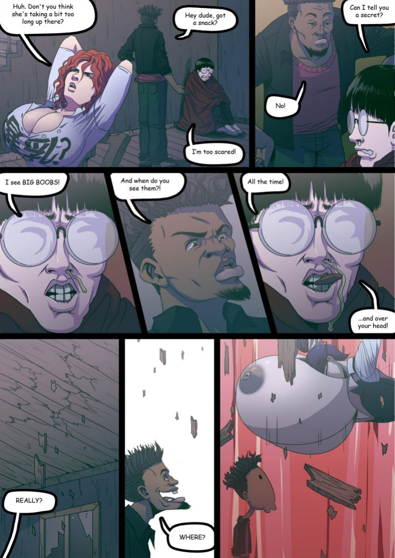 [Mangrowing] Scary Comic Part 1-2