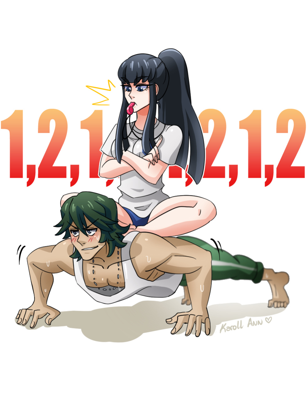 [Karoll Ann] Satsuki x Uzu (Kill la Kill)