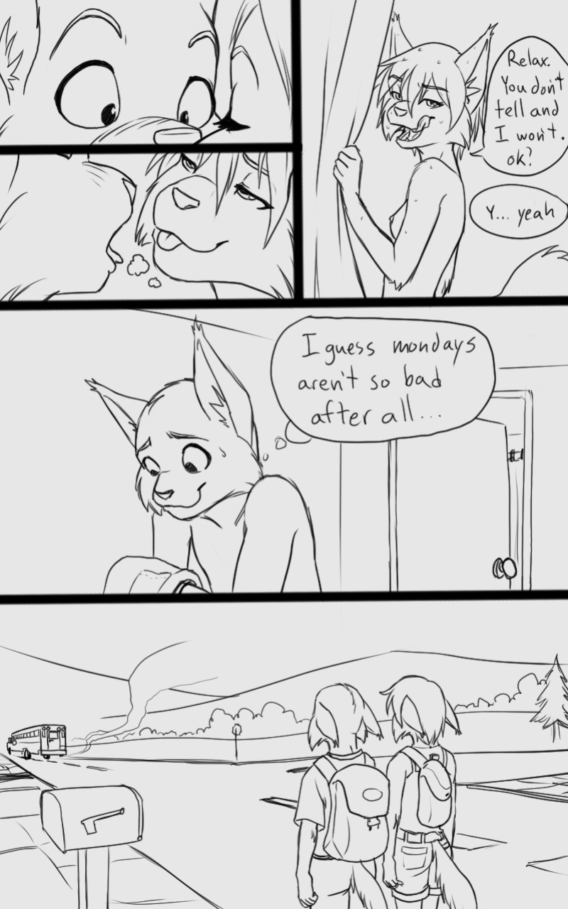 (BlackKitten) Monday Mornings