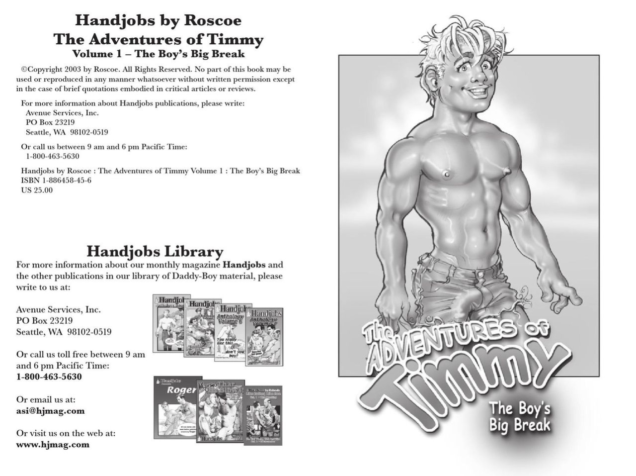 Timmy #1 [by Roscoe] [Twinks] [Hunks] [Gay Male] [Color Inserts]